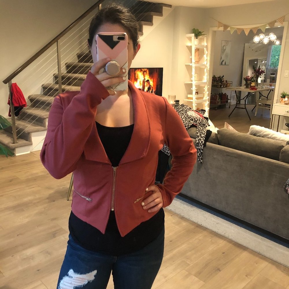 Pink Blazer